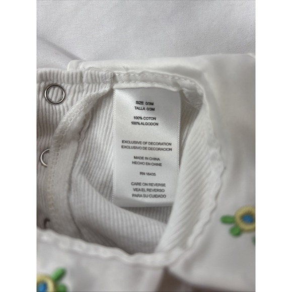 Mary Englelbreit Baby Infant 0-3 Month Little Red Riding Hood White 1Pc Bodysuit - Picture 5 of 7